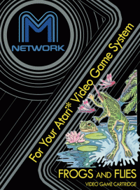 Frogs and Flies Atari 2600  box art
